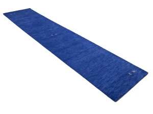 Royal Blue Tribal 3X12 Gabbeh Modern Runner Rug