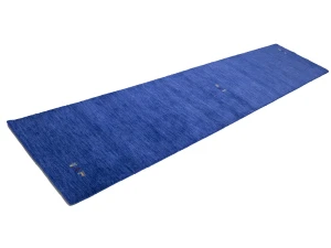 Royal Blue Tribal 3X12 Gabbeh Modern Runner Rug