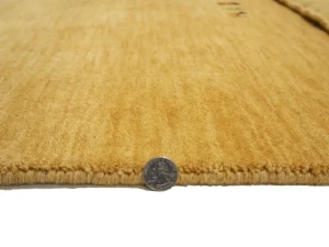 Golden Peach Tribal 3X5 Gabbeh Modern Rug