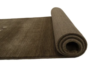 Brown Tribal 3X12 Gabbeh Modern Runner Rug