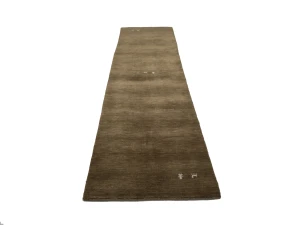 Brown Tribal 3X12 Gabbeh Modern Runner Rug