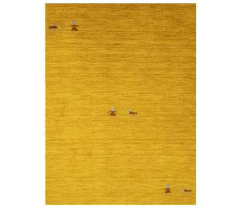 Marigold Pictorial Gabbeh Modern Rug in All Size