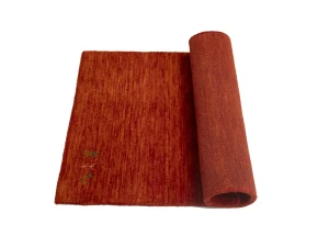 Orange-red Pictorial Gabbeh Rug in All Size