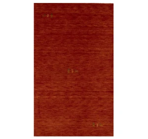 Orange-red Tribal 3X5 Gabbeh Modern Rug