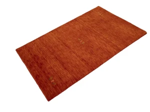 Orange-red Tribal 3X5 Gabbeh Modern Rug