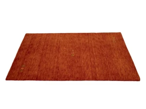Orange-red Tribal 3X5 Gabbeh Modern Rug