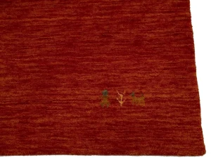 Orange-red Tribal 3X5 Gabbeh Modern Rug