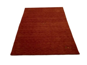 Orange-red Tribal 4X6 Gabbeh Modern Rug