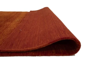 Orange-red Tribal 4X6 Gabbeh Modern Rug
