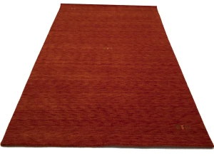 Orange-red Tribal 5X8 Gabbeh Modern Rug