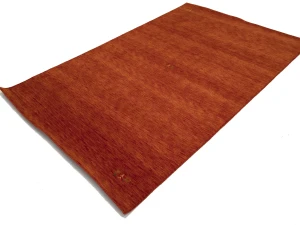 Orange-red Tribal 5X8 Gabbeh Modern Rug