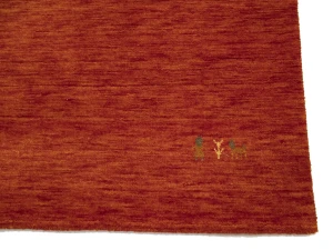 Orange-red Tribal 5X8 Gabbeh Modern Rug