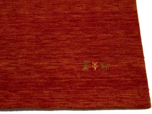 Orange-red Tribal 8X10 Gabbeh Modern Rug