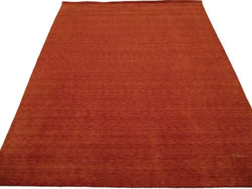 Orange-red Tribal 9X12 Gabbeh Modern Rug