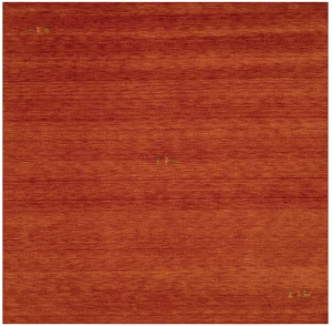 Orange-red Tribal 6X6 Gabbeh Modern Square Rug