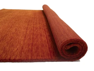 Orange-red Tribal 6X6 Gabbeh Modern Square Rug