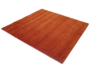 Orange-red Tribal 6X6 Gabbeh Modern Square Rug