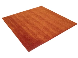 Orange-red Tribal 6X6 Gabbeh Modern Square Rug