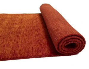 Orange-red Tribal 3X8 Gabbeh Modern Runner Rug