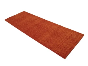 Orange-red Tribal 3X8 Gabbeh Modern Runner Rug