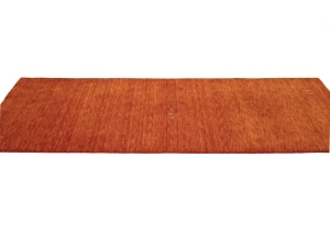 Orange-red Tribal 3X8 Gabbeh Modern Runner Rug