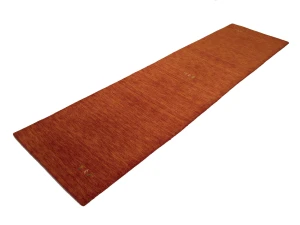 Orange-red 3X10 Tribal Gabbeh Modern Runner Rug