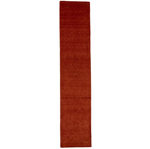 Orange-red Tribal 3X12 Gabbeh Modern Runner Rug