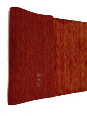 Orange-red Tribal 3X12 Gabbeh Modern Runner Rug