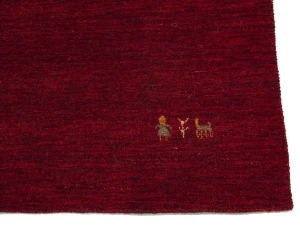 Maroon Red Tribal 3X10 Gabbeh Modern Runner Rug