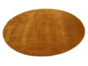Orange Tribal 6X6 Gabbeh Modern Round Rug