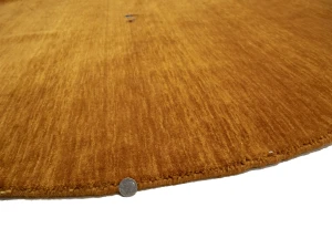 Orange Tribal 6X6 Gabbeh Modern Round Rug