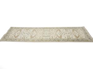 Muted Colors Floral 3X8 Oushak Oriental Runner Rug