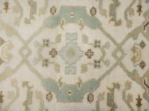 Muted Colors Floral 3X8 Oushak Oriental Runner Rug