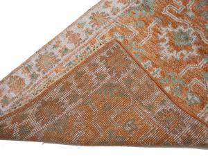 Muted Colors Floral 2'6X9'9 Oushak Oriental Runner Rug