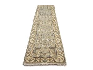 Muted Colors Floral 2'6X10'0 Oushak Oriental Runner Rug