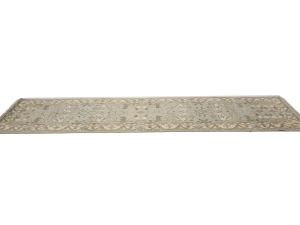 Muted Colors Floral 2'6X10'0 Oushak Oriental Runner Rug