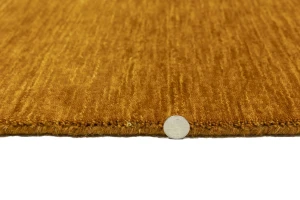 Orange Modern Solid 4X6 Gabbeh Oriental Rug
