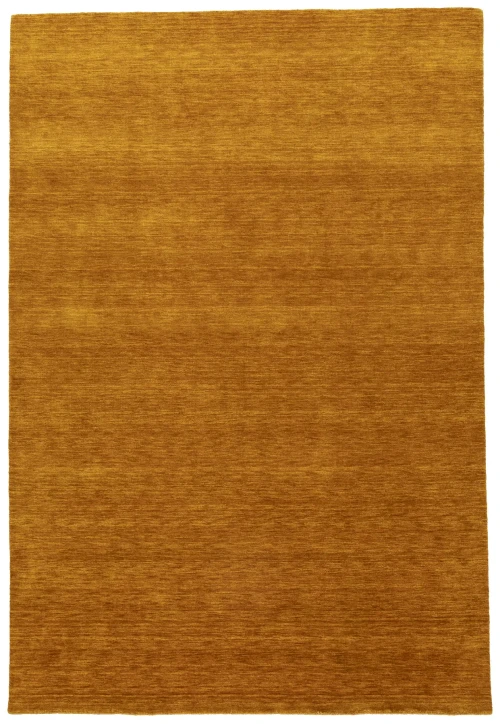 Orange Modern Solid 6X9 Gabbeh Oriental Rug