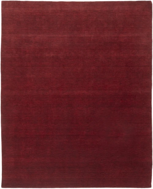 Maroon Red Modern Solid 8X10 Gabbeh Oriental Rug
