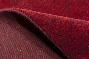 Maroon Red Modern Solid 8X10 Gabbeh Oriental Rug