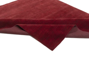 Maroon Red Modern Solid 8X10 Gabbeh Oriental Rug