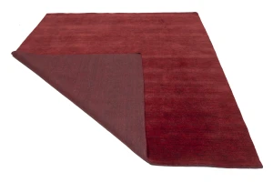 Maroon Red Modern Solid 8X10 Gabbeh Oriental Rug