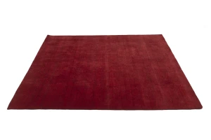 Maroon Red Modern Solid 8X10 Gabbeh Oriental Rug
