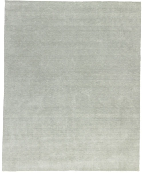 Gray Modern Solid 8X10 Gabbeh Oriental Rug