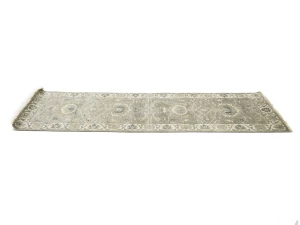 Taupe Floral 2'6X8 Osh Chobi Peshawar Oriental Runner Rug