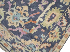 Colorfast Floral 4X6 Oushak Chobi Oriental Rug