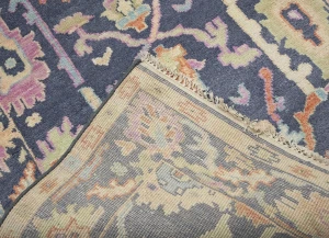 Colorfast Floral 4X6 Oushak Chobi Oriental Rug