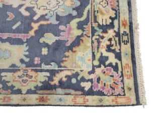 Colorfast Floral 4X6 Oushak Chobi Oriental Rug