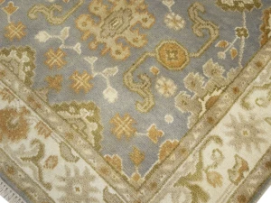 Muted Colors Floral Traditional 4X6 Oushak Oriental Rug