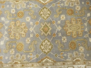 Muted Colors Floral Traditional 4X6 Oushak Oriental Rug